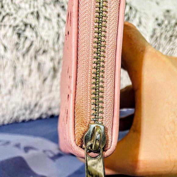 GUC - COACH LASER CUT TAYLOR SATCHEL & FLORAL PERFORATED ACCRD ZIP WALLET - Picture 11 of 16